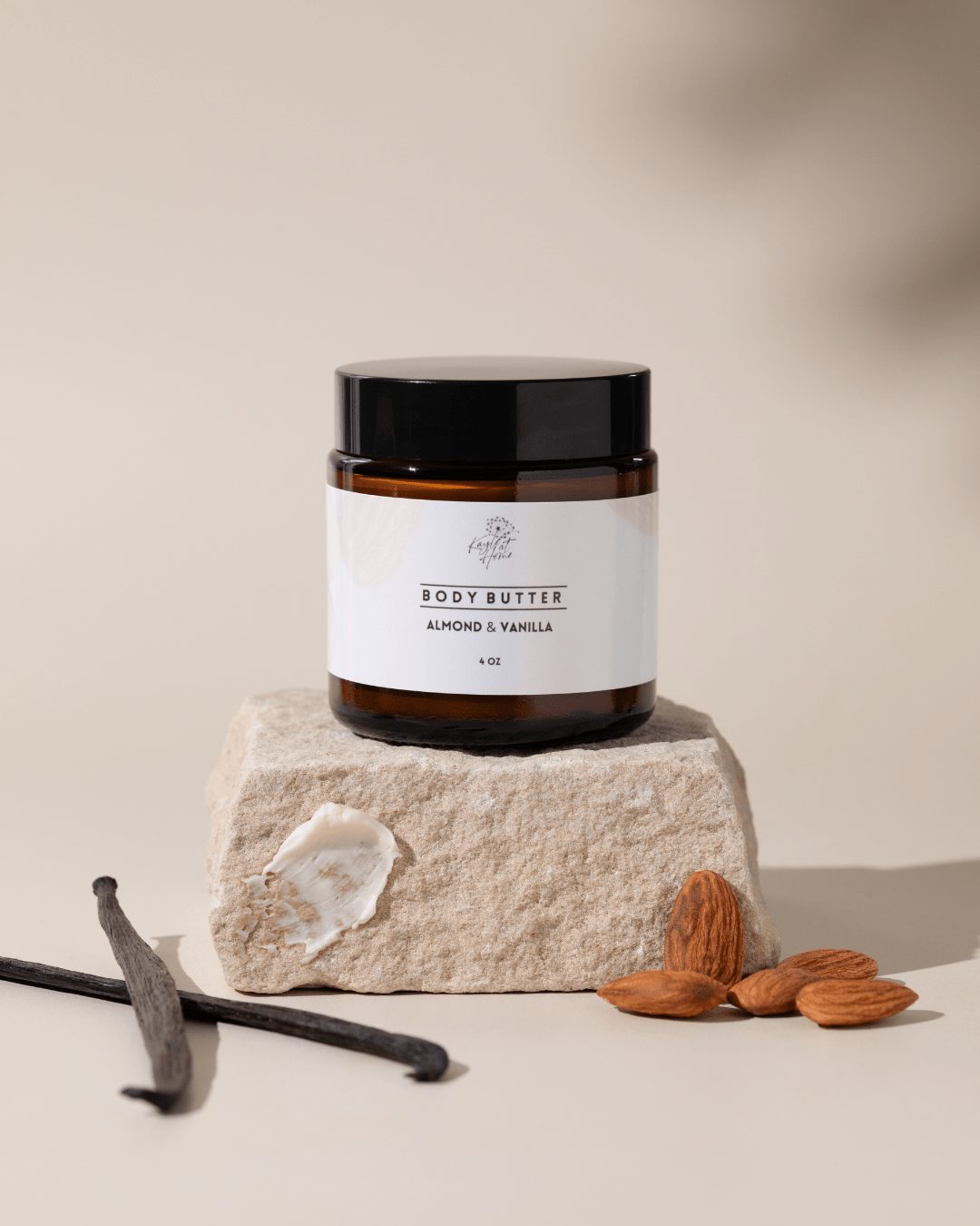 Almond & Vanilla Tallow Body Butter - Kayle at Home