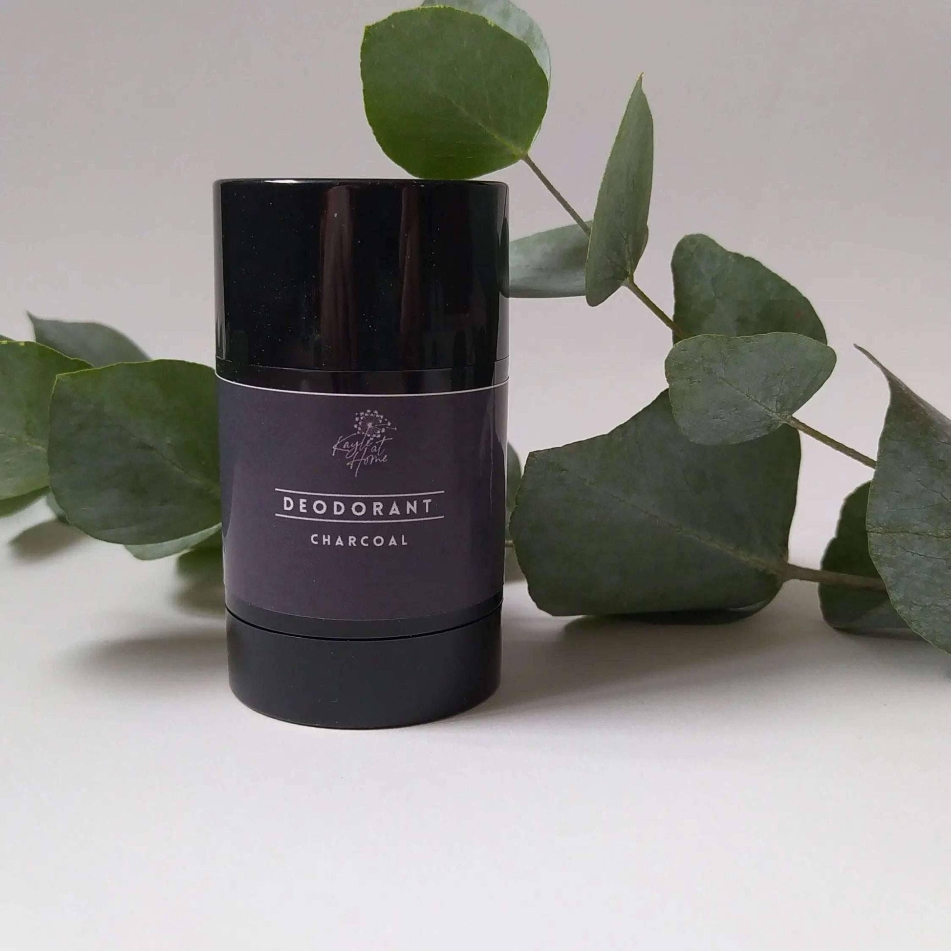 Charcoal Natural Deodorant – Tallow-Based Odour Protection with Eucalyptus & Peppermint - Kayle at Home