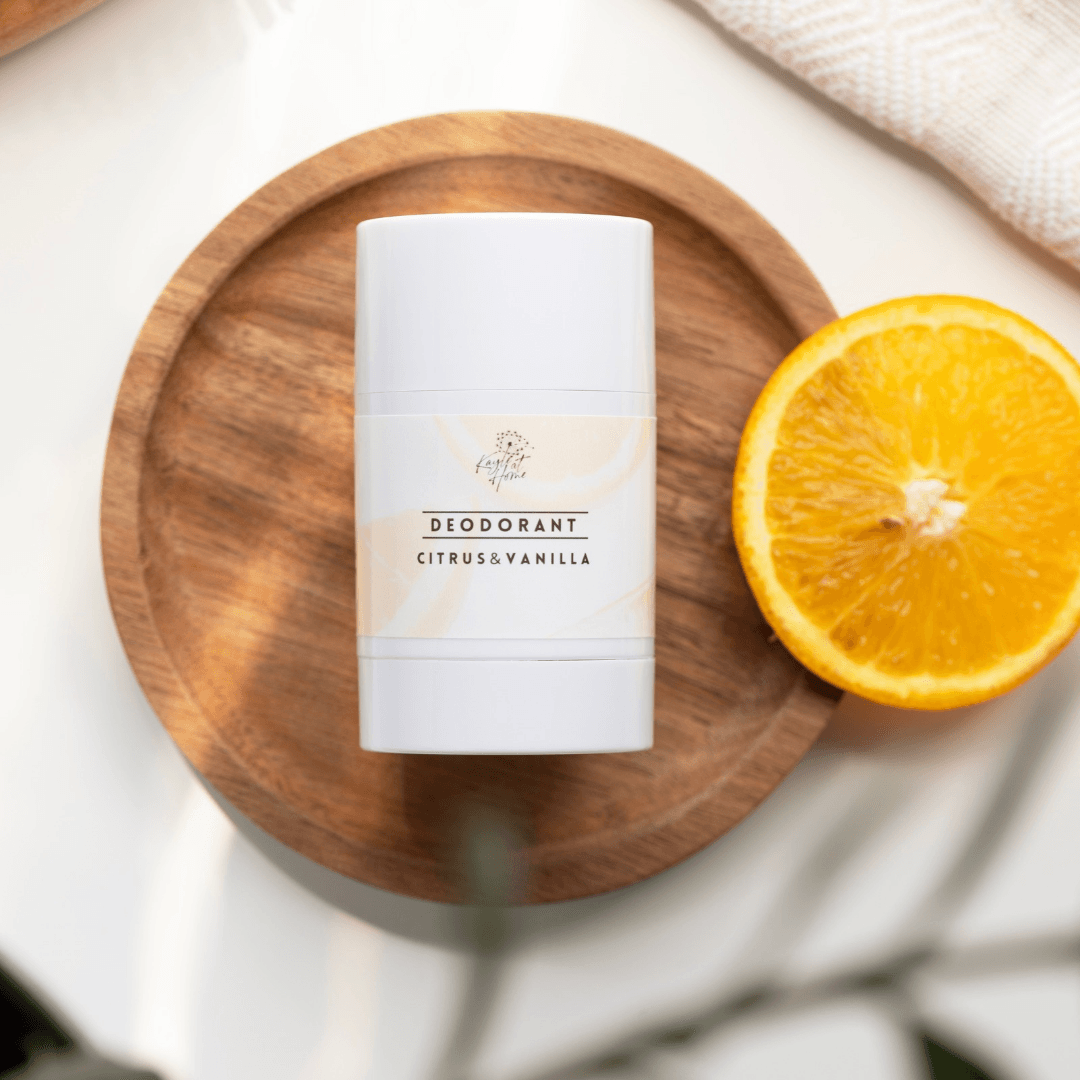 Natural Deodorant Citrus & Vanilla – Tallow - Based, Aluminium - Free - Kayle at Home