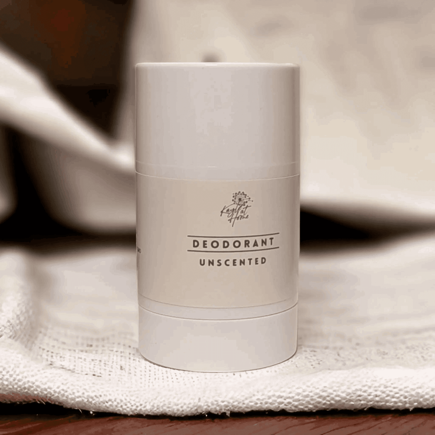 Natural Deodorant Unscented - Gentle for Sensitive Skin - Kayle at Home