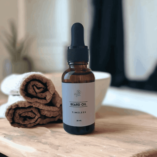 Timeless Beard Oil – Nourishing Organic Blend for Beard Growth, Skin Health & Shaving - Kayle at Home